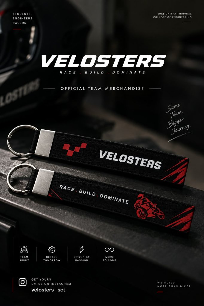 Official Velosters Keychain